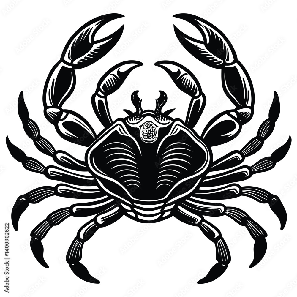 Adobe Illustrator ArtCrab Icon on Checkerboard Transparent Backgroundwork Adobe Illustrator ArtCrab Icon on Checkerboard Transparent Backgroundwork
