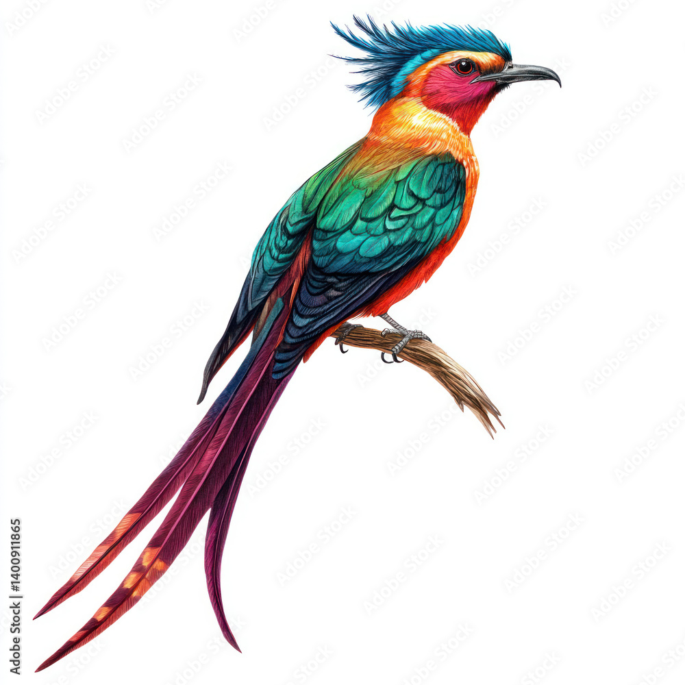 Fototapeta premium red and yellow macaw ara ararauna
