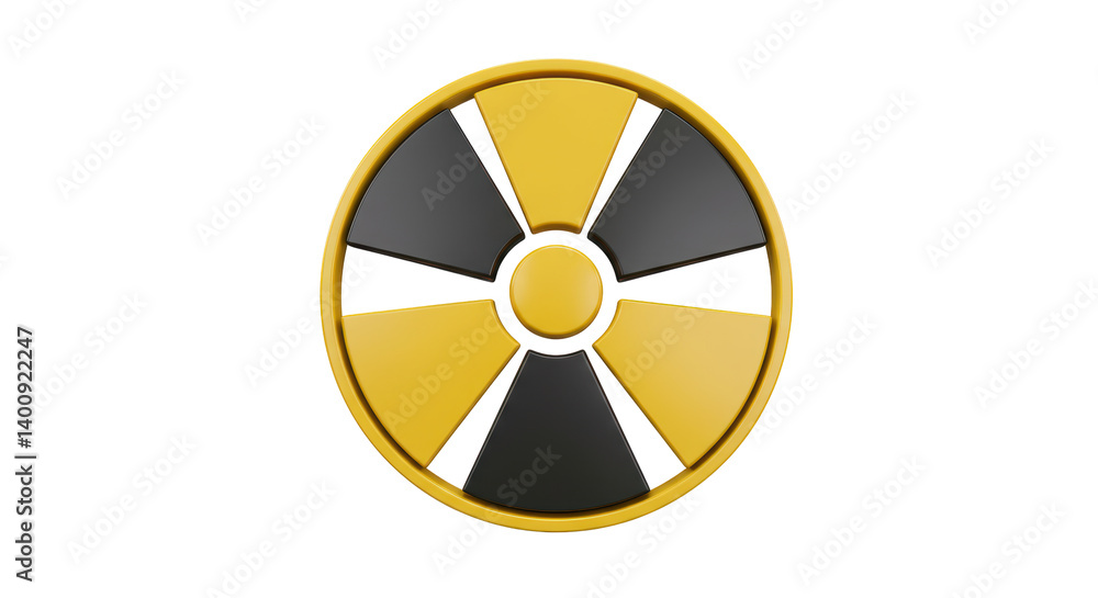 Isolated Radiation Symbol Isolated Radiation Symbol