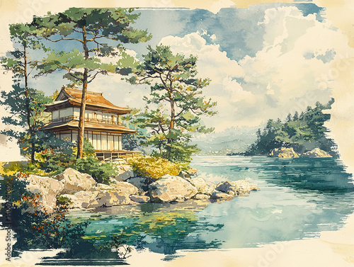 A picturesque illustration ...