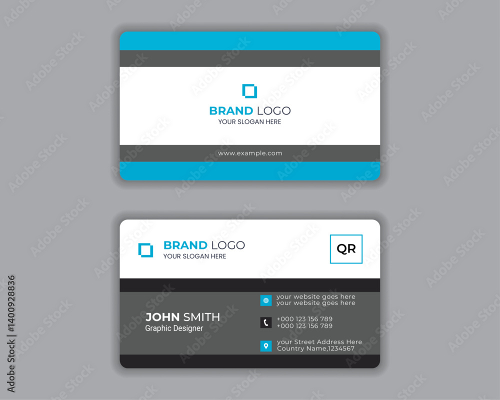 A Modern highly versatile business card template that is designed for both corporate business and personal usage. A Modern highly versatile business card template that is designed for both corporate business and personal usage.
