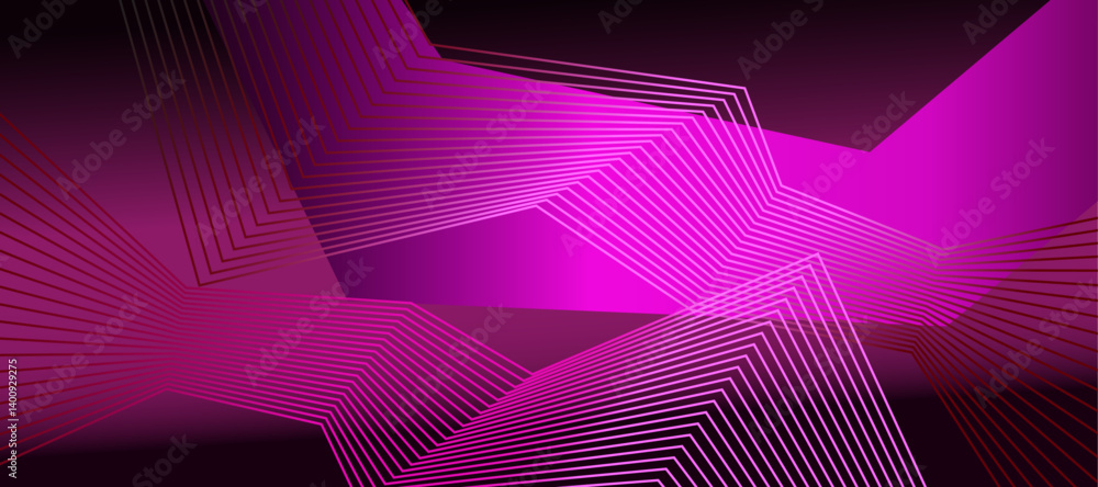 Color light with lines, outer space background, bright rays, vector template. Color light with lines, outer space background, bright rays, vector template.
