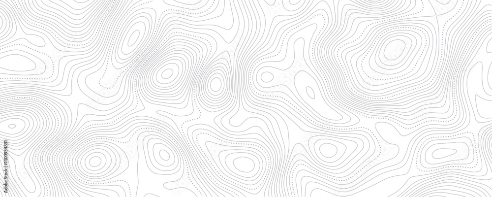 Abstract wavy topographic line background. Seamless pattern and banner design. Modern and dynamic feel to topographic mapping vector illustration. Abstract wavy topographic line background. Seamless pattern and banner design. Modern and dynamic feel to topographic mapping vector illustration.