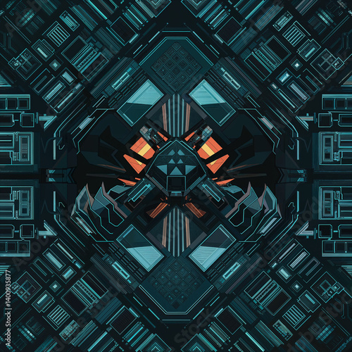 abstract futuristic background