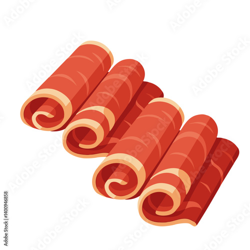 leckerer Frühstücksspeck Schinken