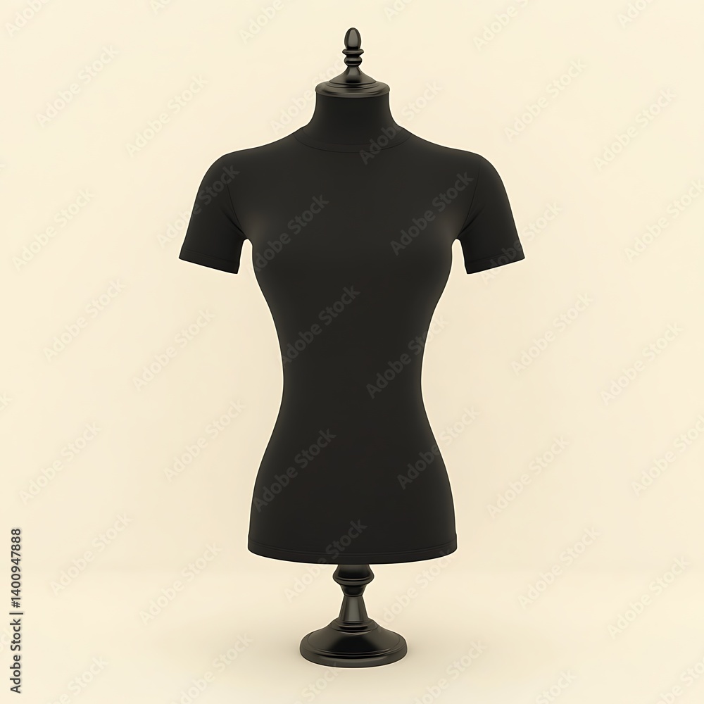 Black Mannequin Displays Simple T Shirt Design of excellence in splendor beyond compare with grace Black Mannequin Displays Simple T Shirt Design of excellence in splendor beyond compare with grace