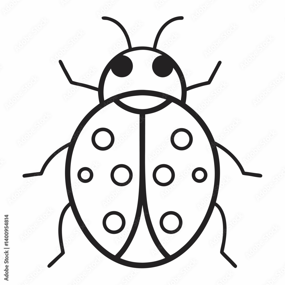 vector illustration of a ladybug vector illustration of a ladybug