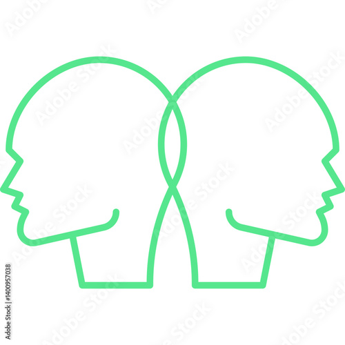 Bipolar Disorder icon single vector illustration