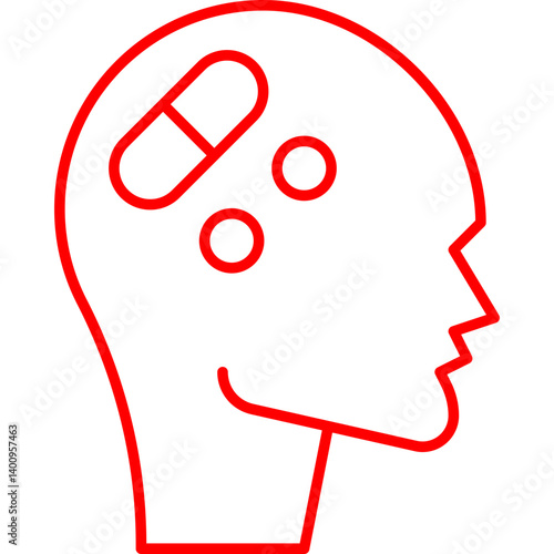 Drug Addiction icon single vector illustration