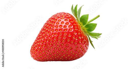Isolated strawberry