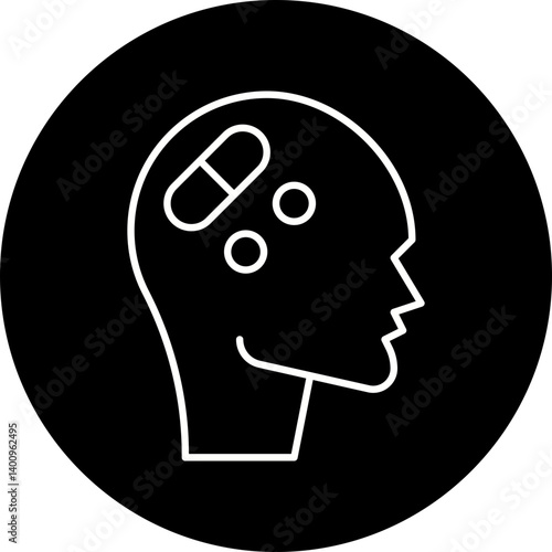 Drug Addiction icon single vector illustration
