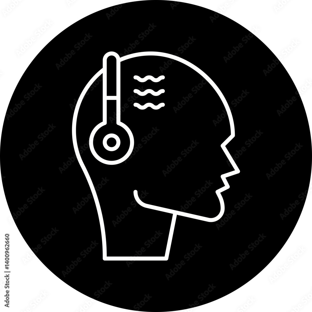 Illness icon single vector illustration Illness icon single vector illustration