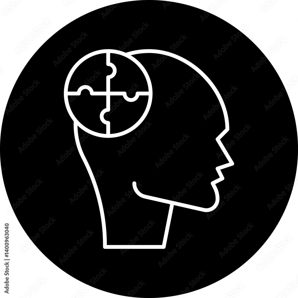 Psychology icon single vector illustration Psychology icon single vector illustration