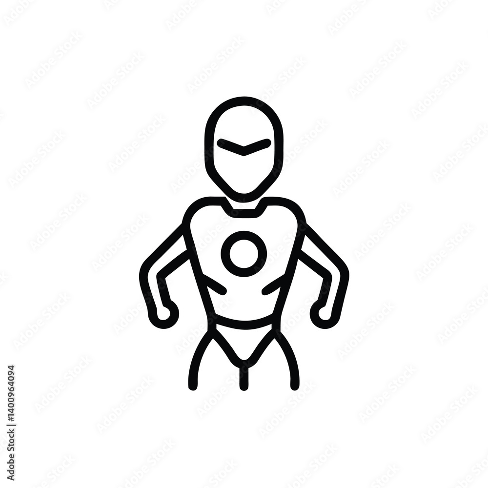 Superhero Icon Vector Illustration Minimalist Super Hero Symbol Isolated Graphic Element Superhero Costume Design For Prints Superhero Icon Vector Illustration Minimalist Super Hero Symbol Isolated Graphic Element Superhero Costume Design For Prints