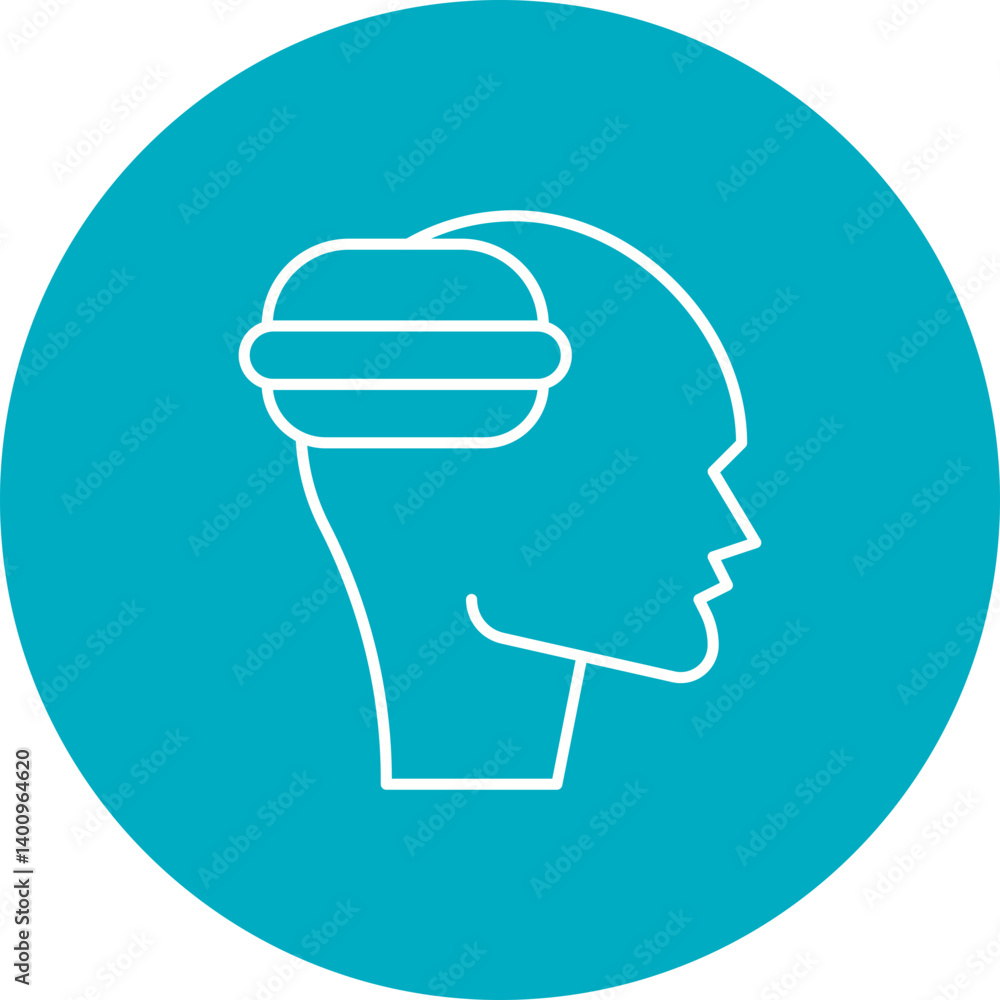 Binge Eating icon single vector illustration Binge Eating icon single vector illustration