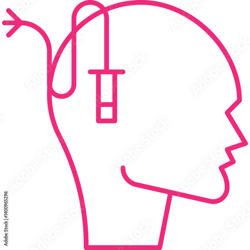 Sadistic Personality Disorder icon single vector illustration