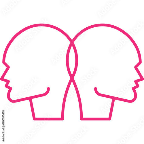 Bipolar Disorder icon single vector illustration