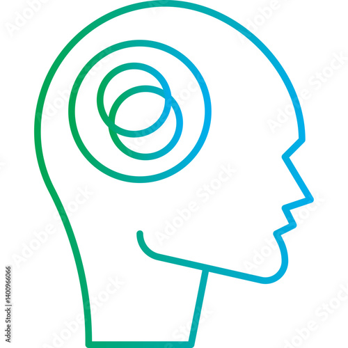 Anxiety Disorder icon single vector illustration