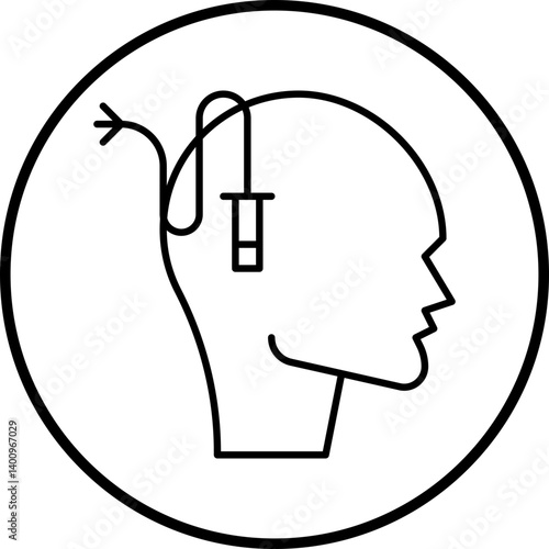 Sadistic Personality Disorder icon single vector illustration