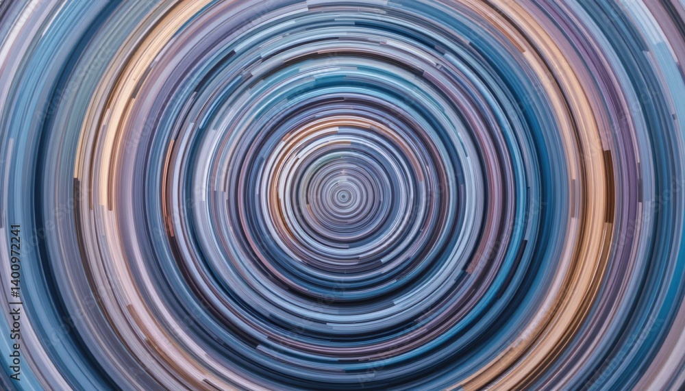 Fototapeta premium Dynamic abstract spiral design digital art colorful swirling patterns contemporary style high-resolution graphics for visual impact