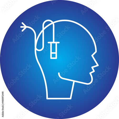 Sadistic Personality Disorder icon single vector illustration