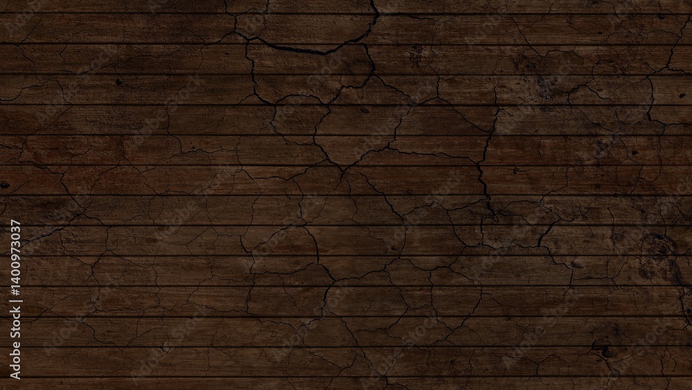 Dark wood background, old black wood texture for background
