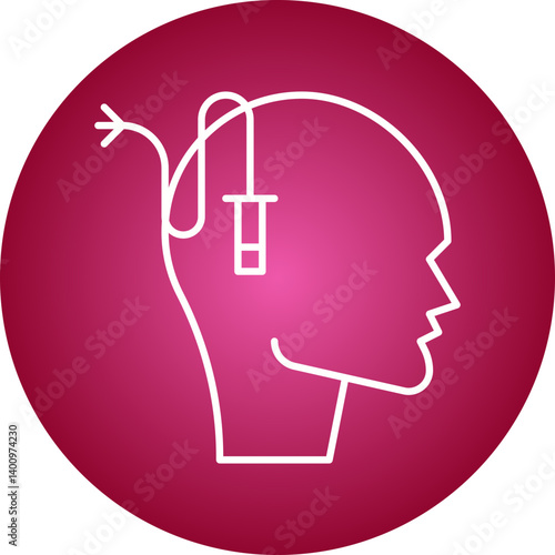 Sadistic Personality Disorder icon single vector illustration