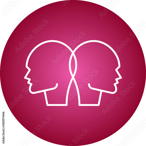 Bipolar Disorder icon single vector illustration