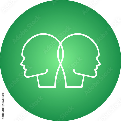 Bipolar Disorder icon single vector illustration