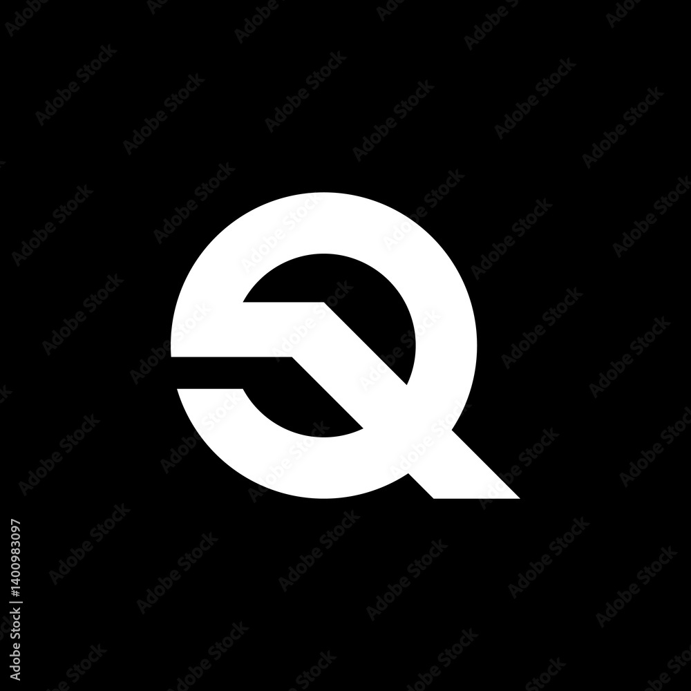 Obraz premium letter Q logo
