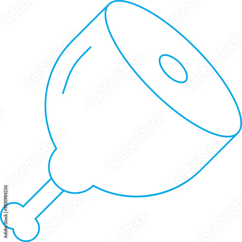 Meat icon single vector illustration
