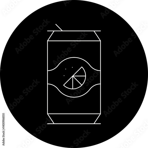 Soda icon single vector illustration