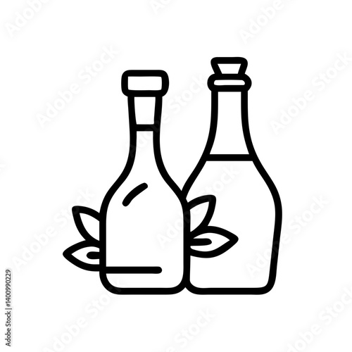 vinegar and oil