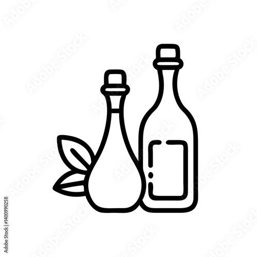 vinegar and oil
