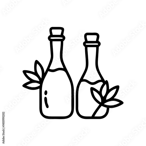 vinegar and oil