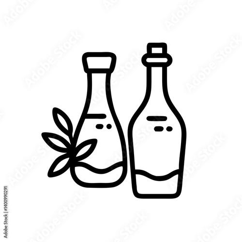 vinegar and oil
