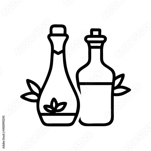 vinegar and oil