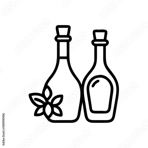vinegar and oil