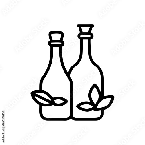 vinegar and oil