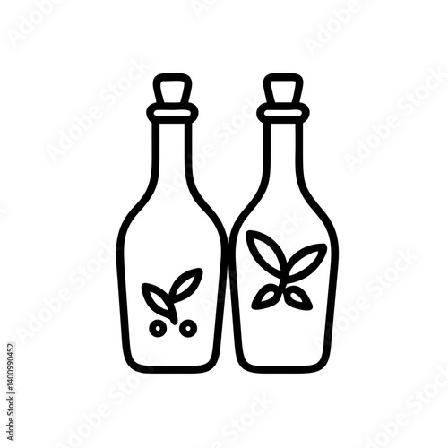 vinegar and oil