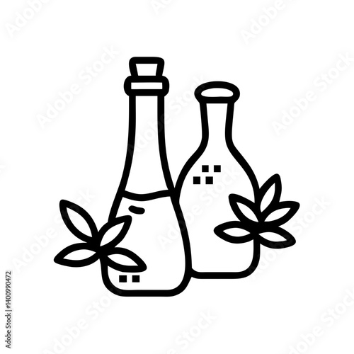 vinegar and oil