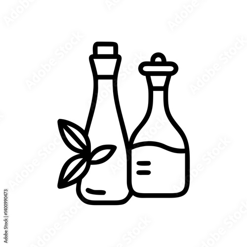 vinegar and oil