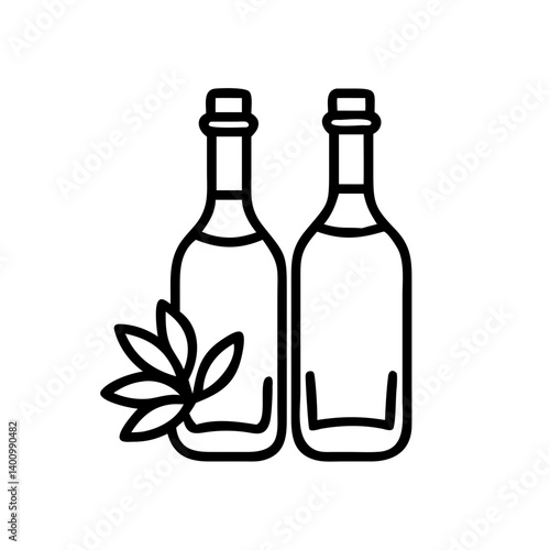 vinegar and oil