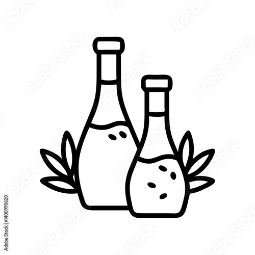 vinegar and oil