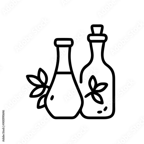 vinegar and oil