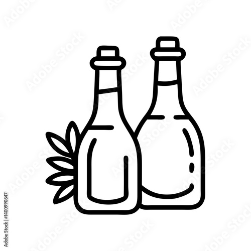vinegar and oil