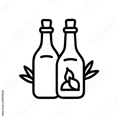 vinegar and oil