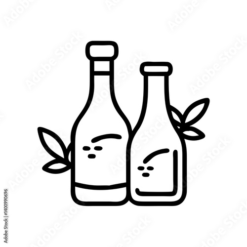 vinegar and oil