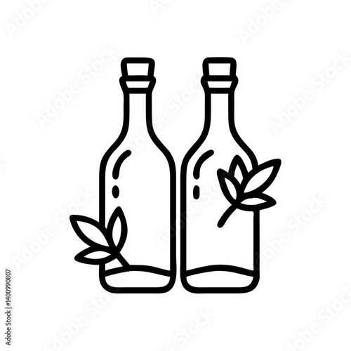 vinegar and oil