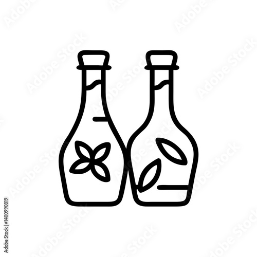 vinegar and oil